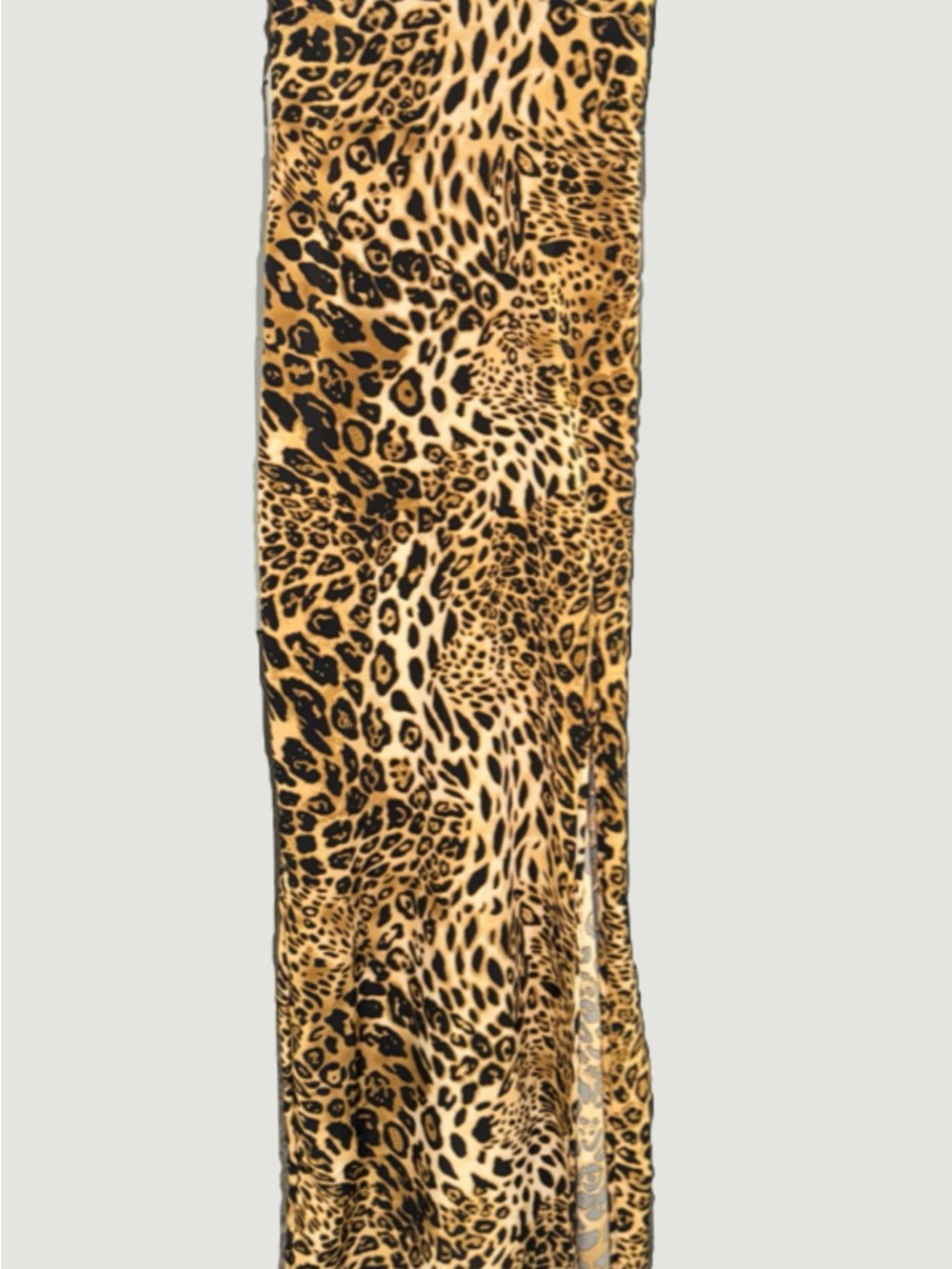 Love Poem Leopard Print Maxi Dress - Brown/Black